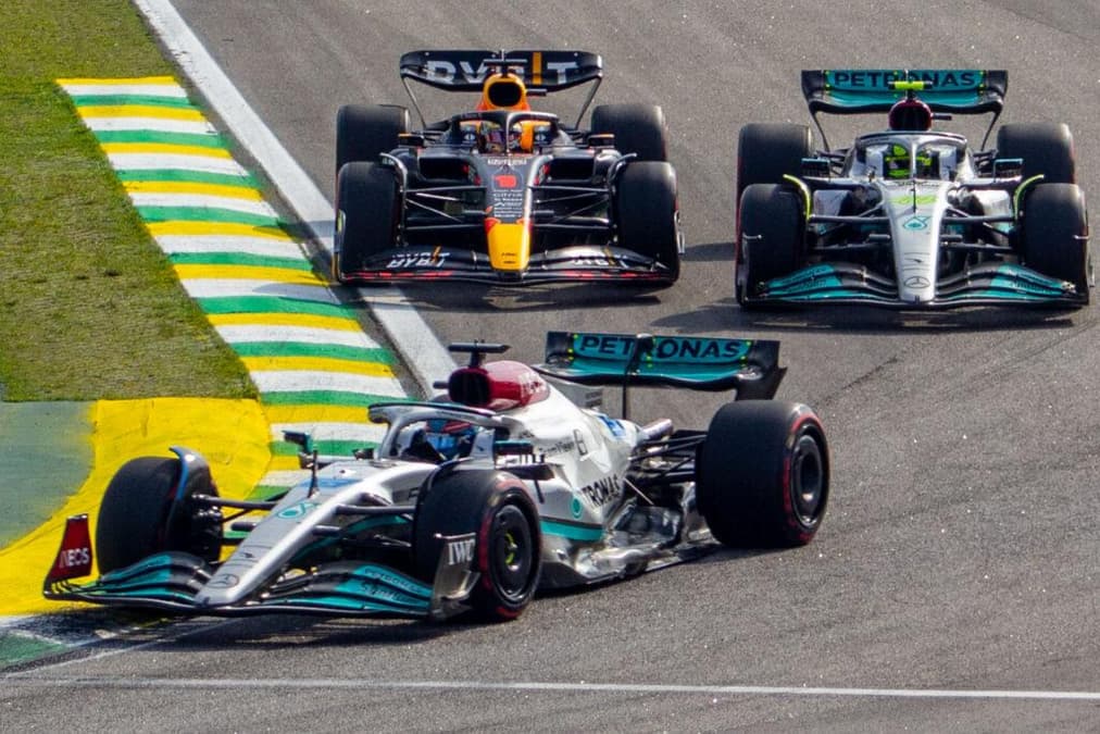 Em 2022, corrida foi marcada por vitória de Russell e toque entre Hamilton e Verstappen (Foto: Rodrigo Berton/Grande Prêmio)