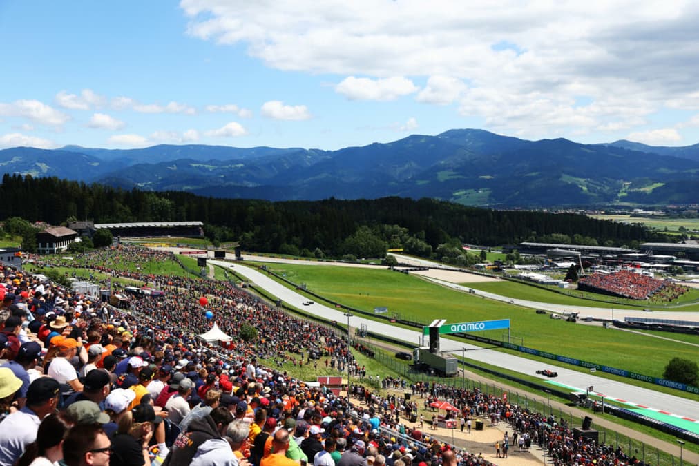 O Red Bull Ring, em Spielberg, na Áustria, recebe a Fórmula 1 (Foto: Clive Rose/Getty Images/Red Bull Content Pool)