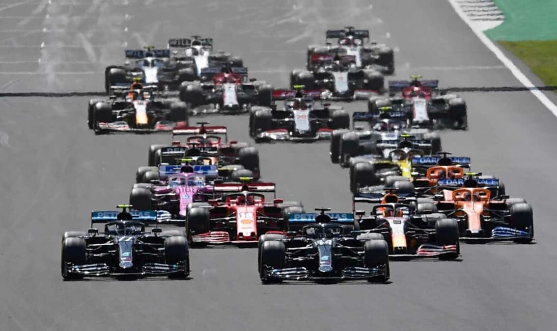 A F1 está pronta para realizar, em Silverstone, a primeira corrida sprint da sua história (Foto: AFP)