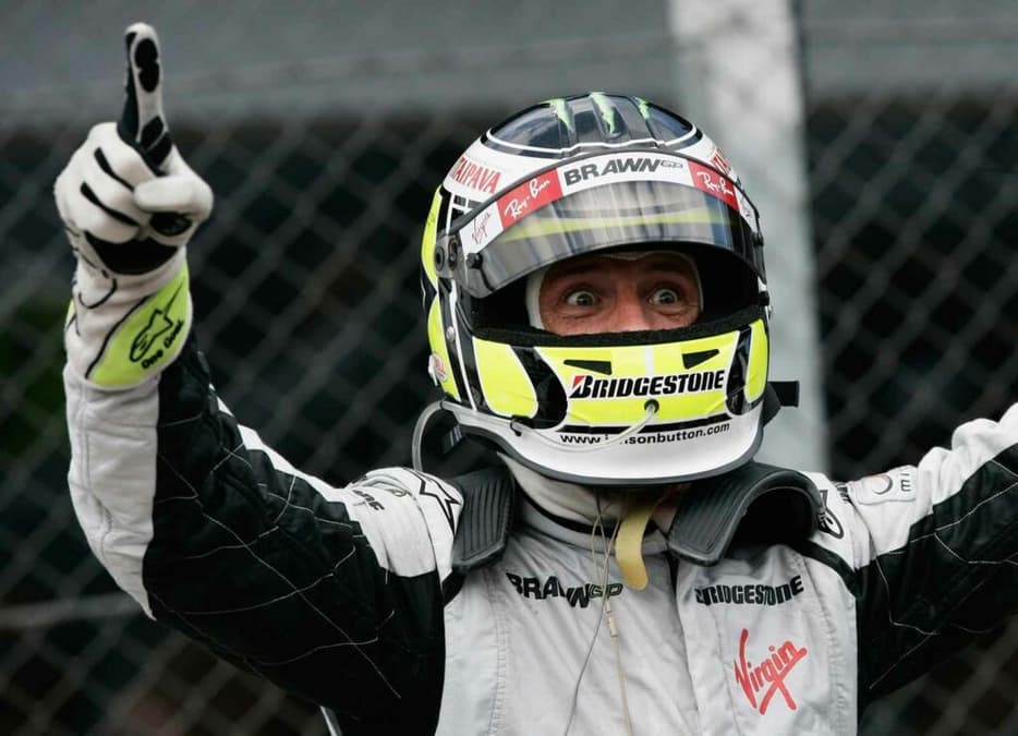 Jenson Button conquistou seu único título mundial em 2009, com a Brawn GP (Foto: Getty Images)