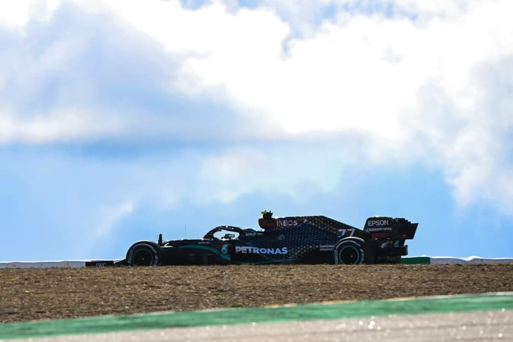 Valtteri Bottas foi o mais rápido nesta sexta-feira em Portugal (Foto: Mercedes)