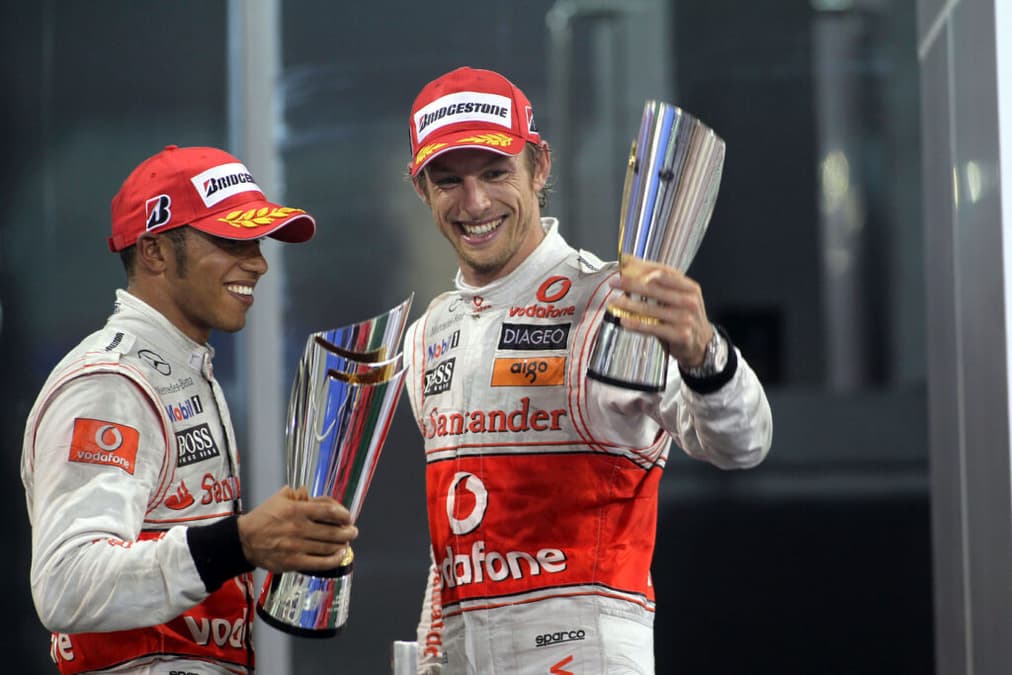 Jenson Button foi parceiro de Lewis Hamilton na McLaren (Foto: Hoch Zwei)
