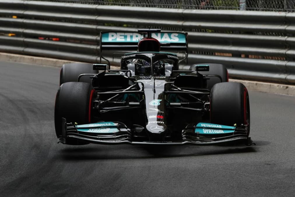 Lewis Hamilton não conseguiu se encontrar em todo o fim de semana em Mônaco (Foto: Mercedes)