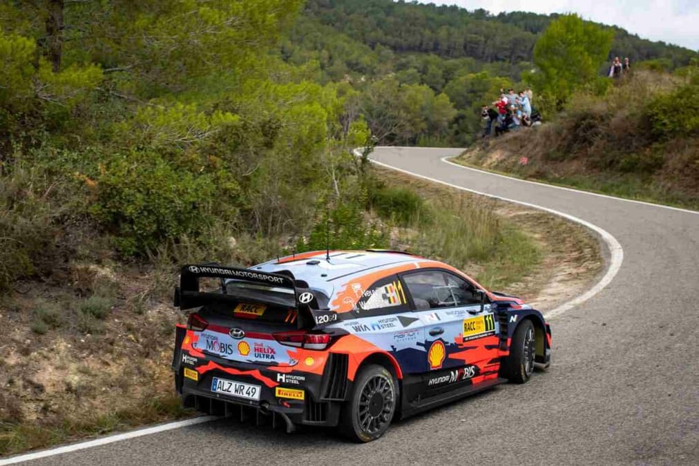 Thierry Neuville em ação na Espanha (Foto: WRC)