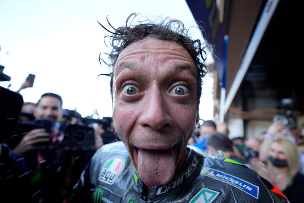 Valentino Rossi vai acompanhar a decisão em Valência (Foto: Divulgação/MotoGP)
