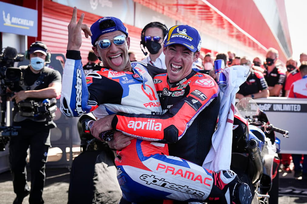 Jorge Martín destacou a ajuda que recebeu de Aleix Espargaró no início da carreira (Foto: Divulgação/MotoGP)