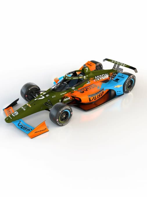 McLaren revela novas pinturas para Indy 500