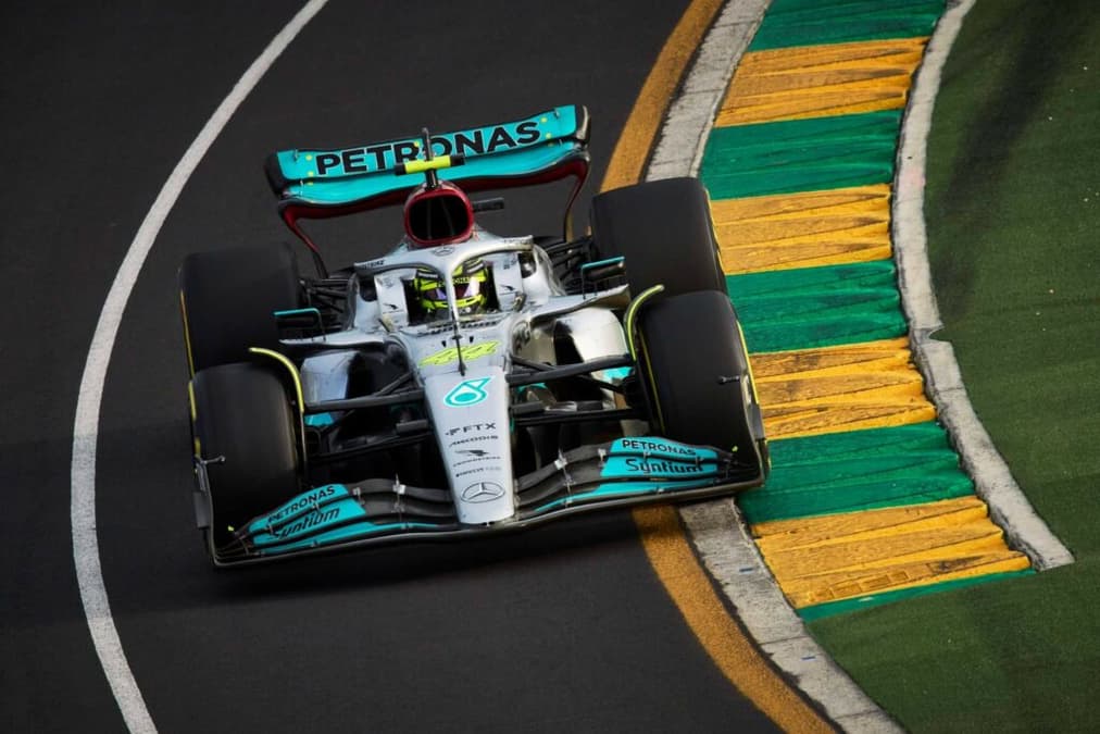 Lewis Hamilton foi quarto na Austrália (Foto: Mercedes)