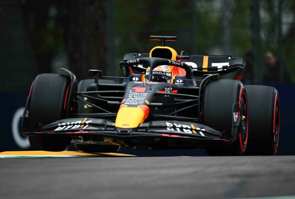 Max Verstappen é pole em Ímola (Foto: Red Bull Content Pool)