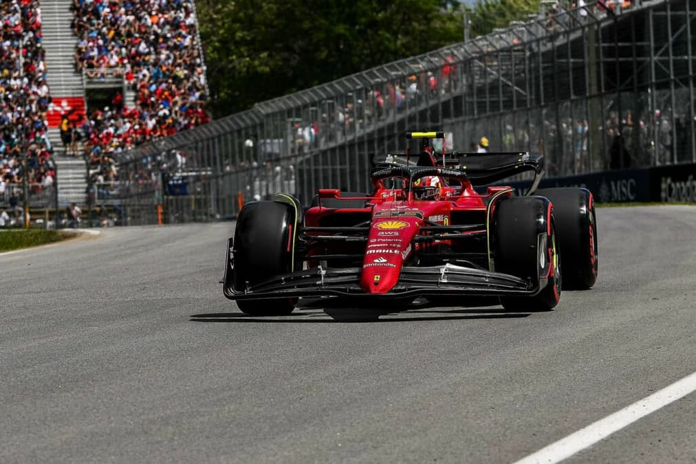 Carlos Sainz teve um bom dia no Canadá (Foto: Ferrari)