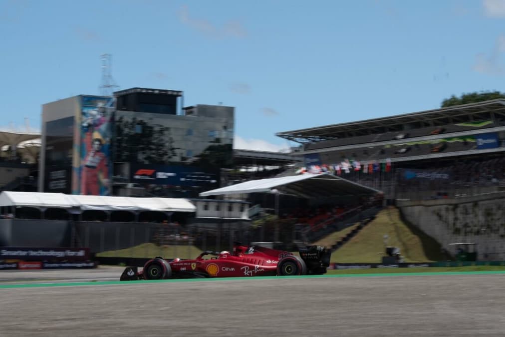 Charles Leclerc saiu frustrado do GP de São Paulo (Foto: Ferrari)
