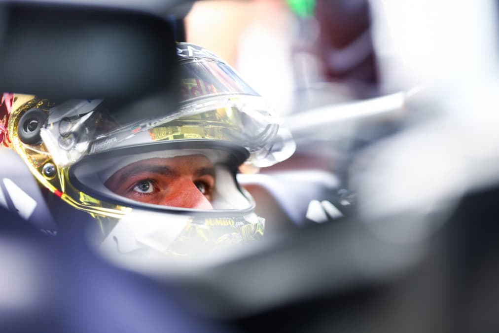 Max Verstappen: treta inesperada com Pérez (Foto: Red Bull Content Pool)