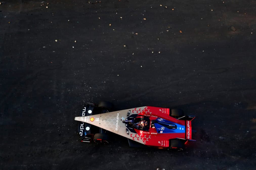 Apesar dos recordes, Di Grassi ainda vive uma temporada complicada com a Mahindra (Foto: Fórmula E)