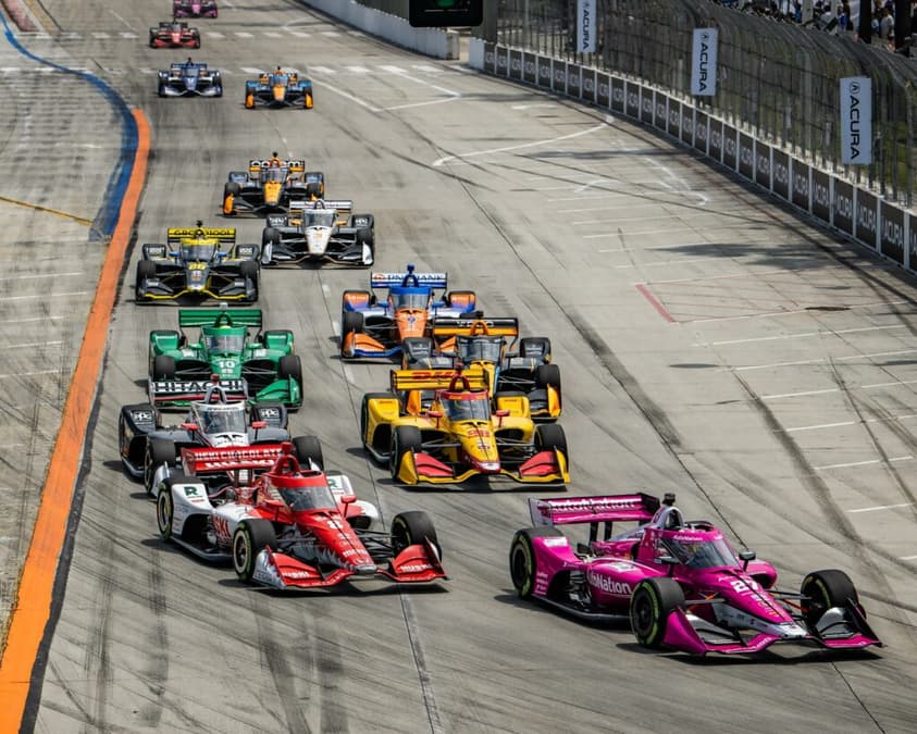 GP de Long Beach terá novo formato no treino livre 1 (Foto: Indycar)