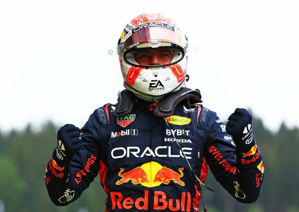 Verstappen garantiu a pole para a corrida sprint (Foto: Red Bull Content Pool)
