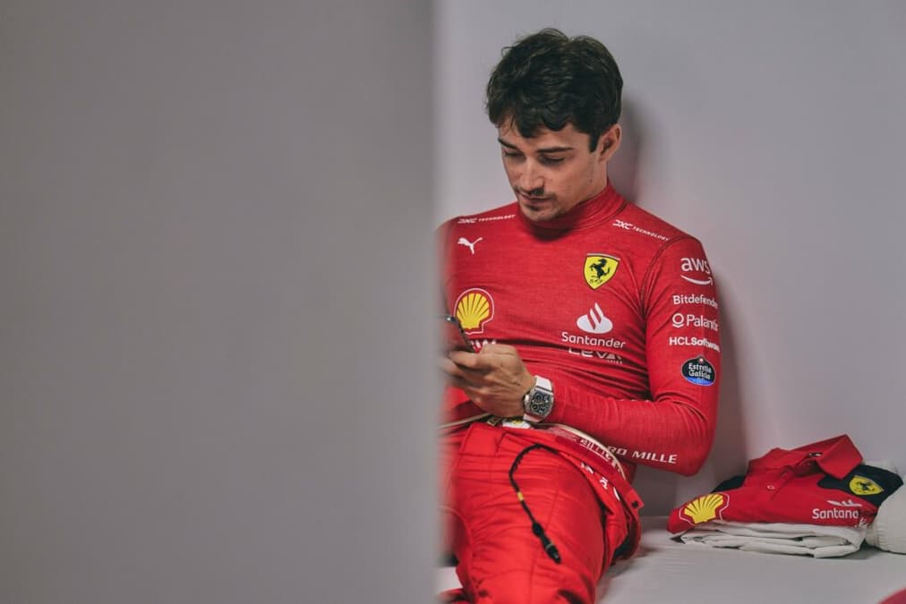 Leclerc contou que já teve conversas lentas com Ferrari sobre renovação (Foto: Ferrari)