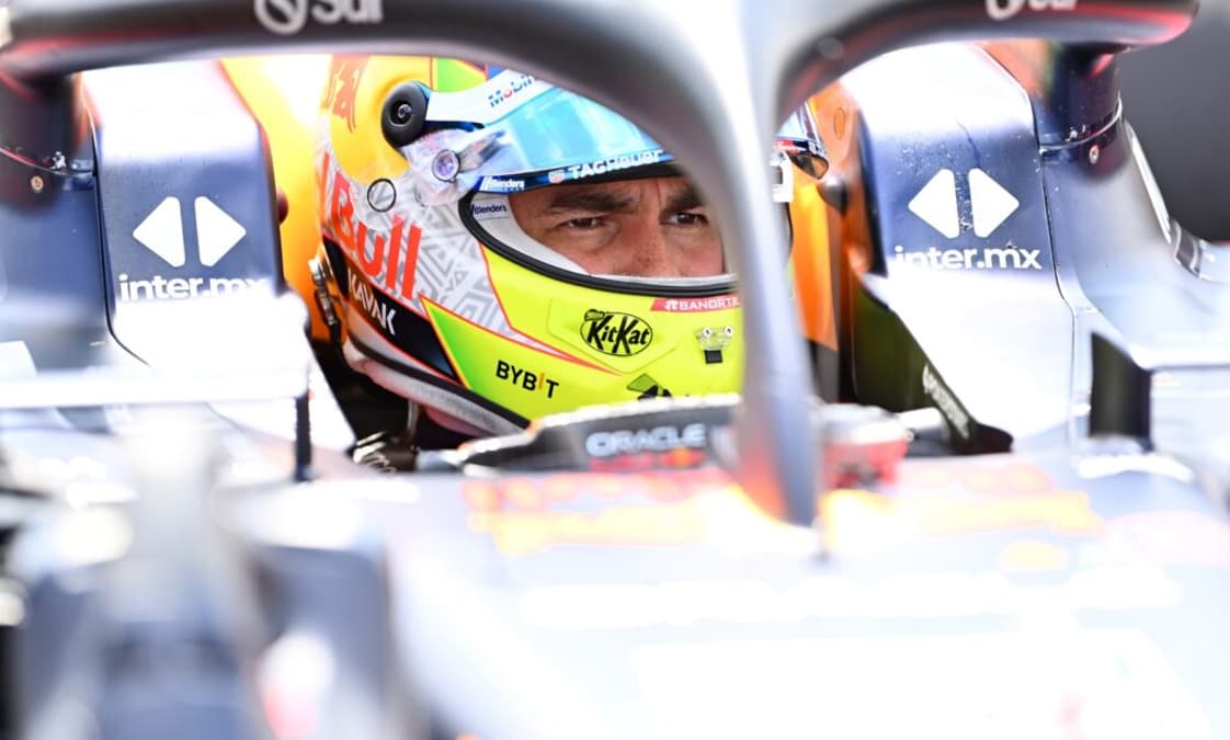 Sergio Pérez abandonou o TL1 do GP da Hungria de forma precoce (Foto: Dan Mullan/Getty Images)