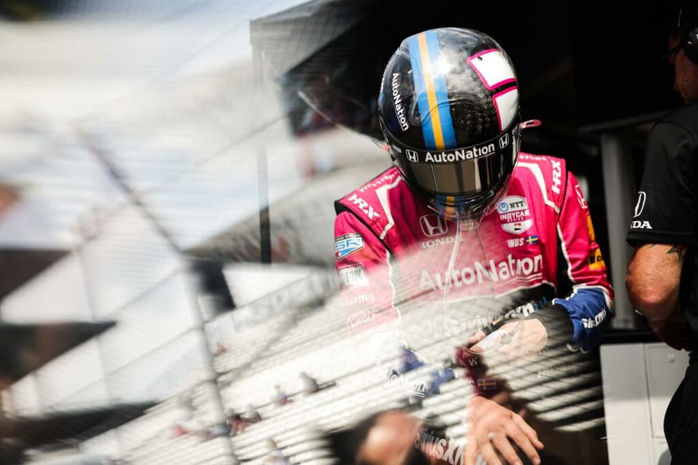 Linus Lundqvist vai estrear em ovais (Foto: Indycar)