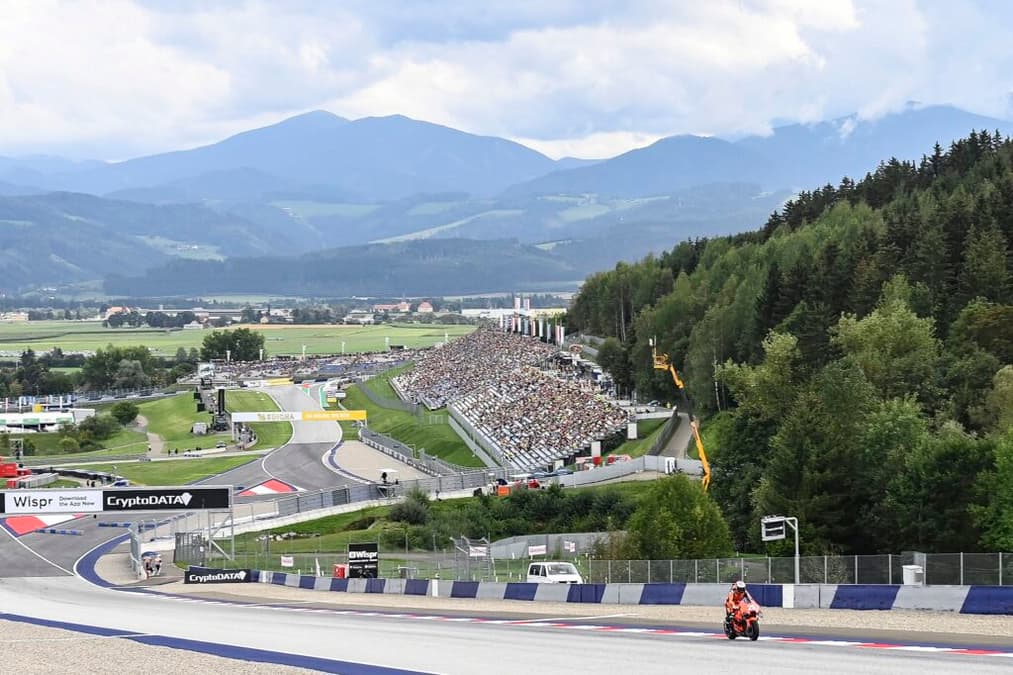 A Áustria recebe a MotoGP neste fim de semana (Foto: Gold & Goose/ Red Bull Content Pool)