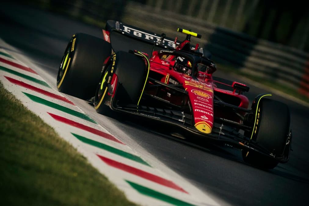 Carlos Sainz conquistou a pole do GP da Itália (Foto: Ferrari)