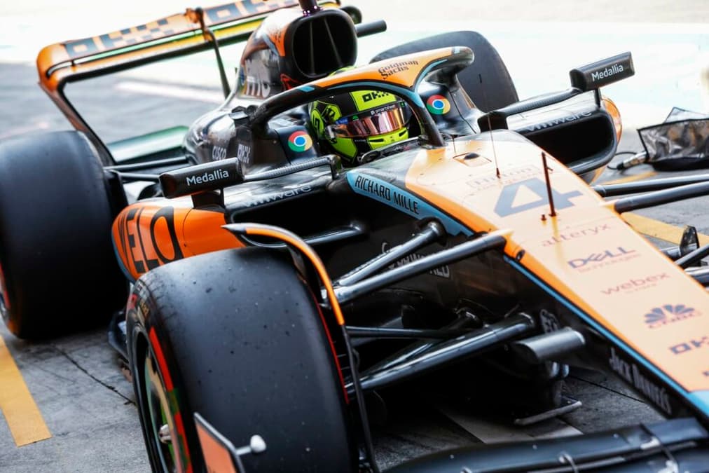 Lando Norris gostou do progresso da McLaren em pistas velozes, como Monza (Foto: McLaren)