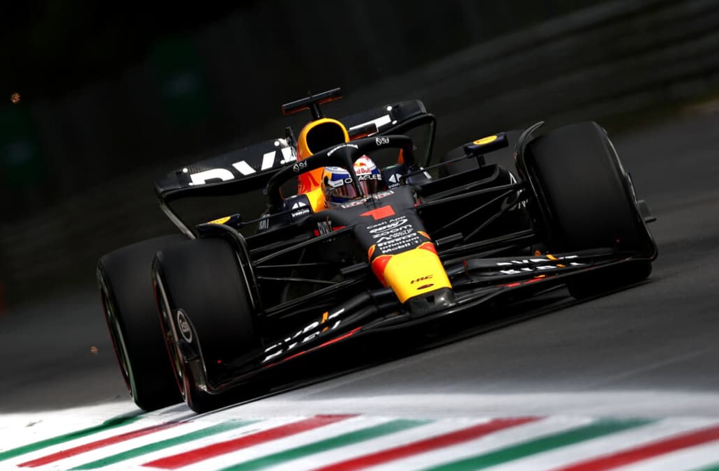 Max Verstappen liderou o TL1 em Monza (Foto: Red Bull Content Pool)