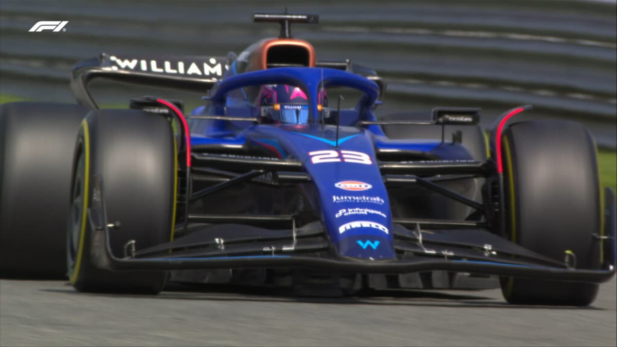 Alexander Albon garantiu mais um Q3 para a Williams em 2023 (Foto: Reprodução/F1)