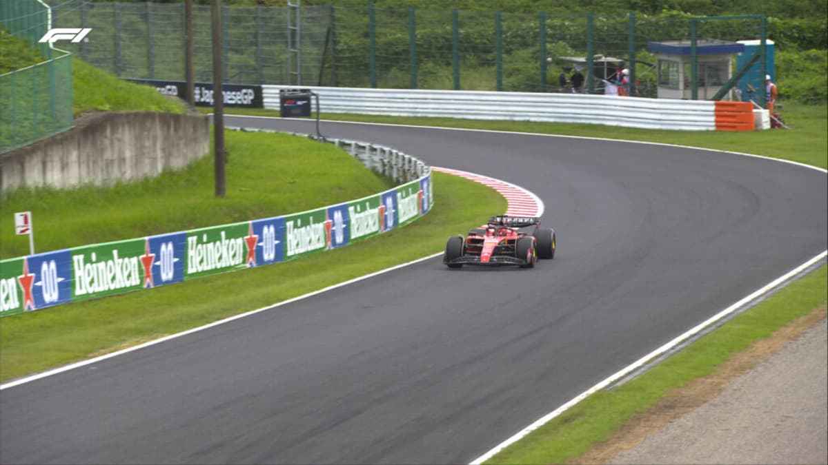 Charles Leclerc vai largar em quarto no GP do Japão (Foto: Reprodução/F1)