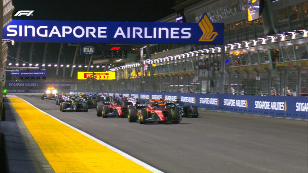 F1 tem contrato com Singapura até 2028 (Foto: Reprodução/F1)
