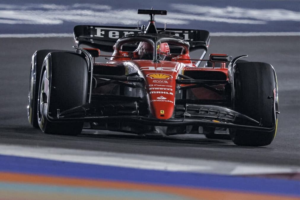 Leclerc evitou reclamar de manobra de Alonso no Catar (Foto: AFP) 
