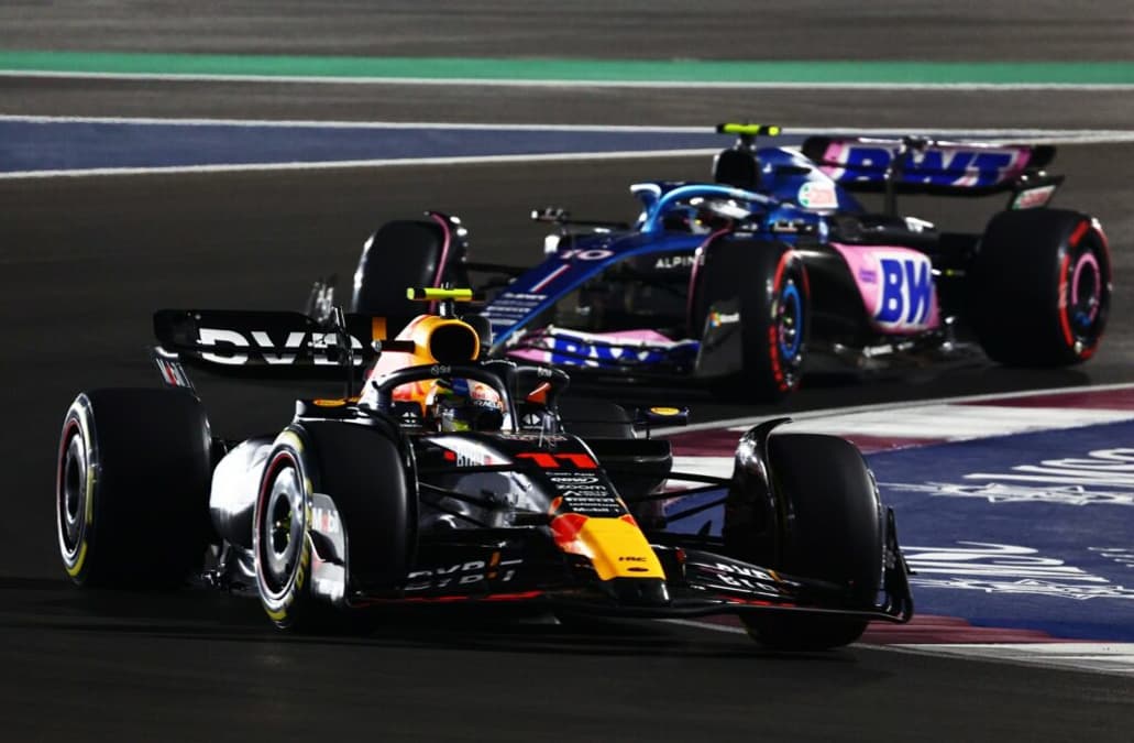 Sergio Pérez vai largar do pit-lane no Catar (Foto: Red Bull Content Pool)