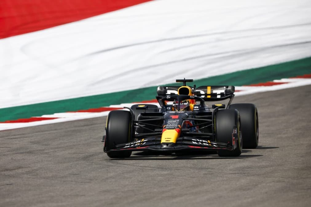 Max Verstappen ficou com a pole sprint do GP dos Estados Unidos (Foto: Red Bull Content Pool)