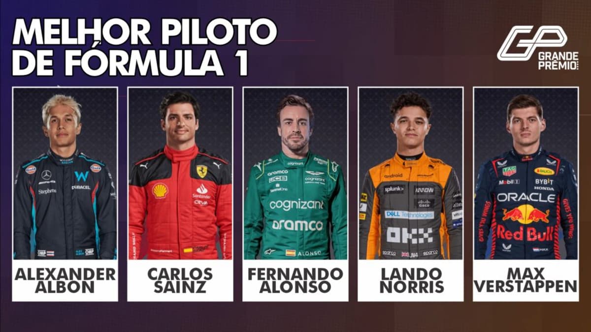 Melhores pilotos de F1 (Arte: Rodrigo Berton/Grande Prêmio)