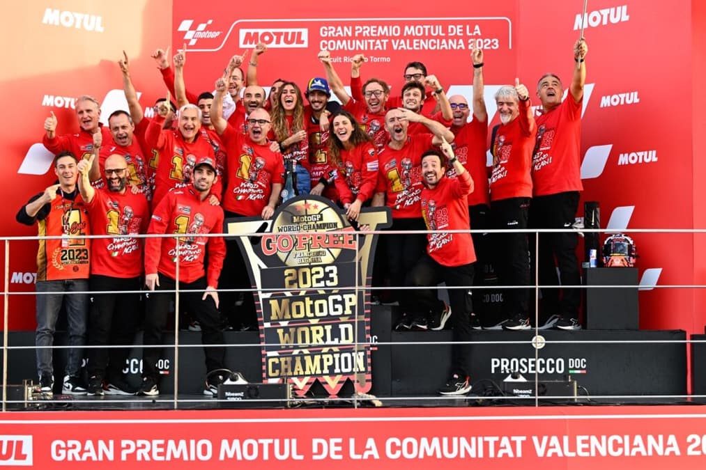 Ducati, mais uma vez, vai defender título na MotoGP (Foto: Divulgação/MotoGP)