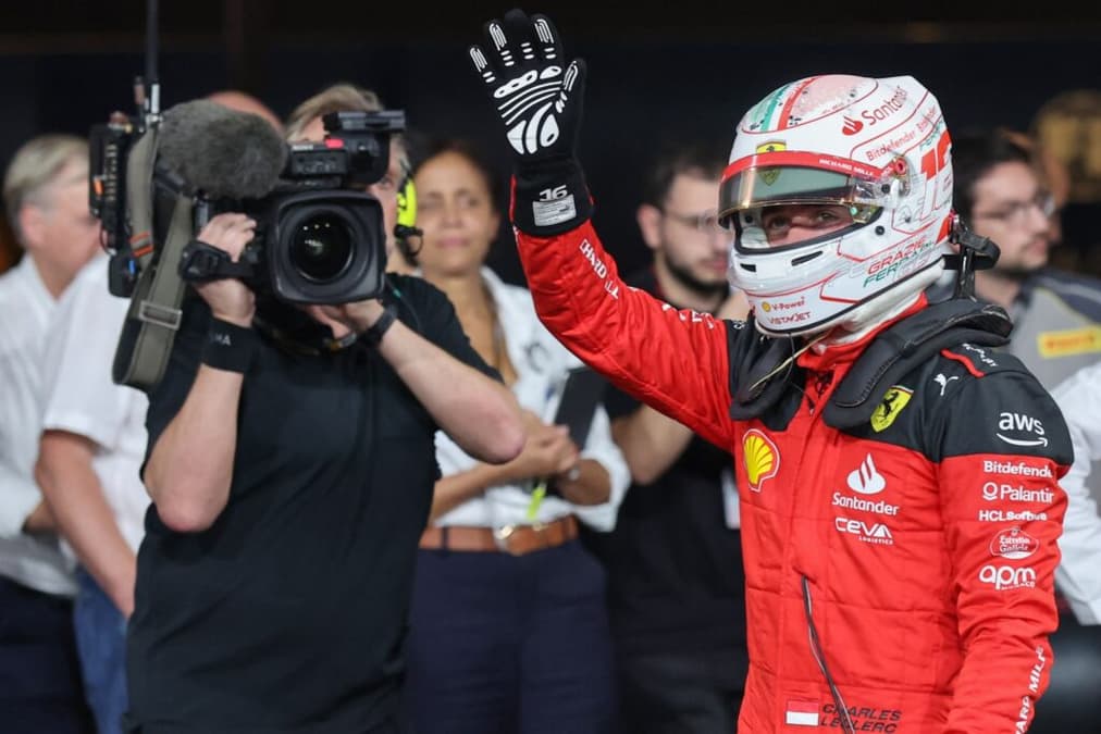 Seis pódios, cinco poles, 206 pontos e quinto lugar: o 2023 de Leclerc na F1 (Foto: AFP) 