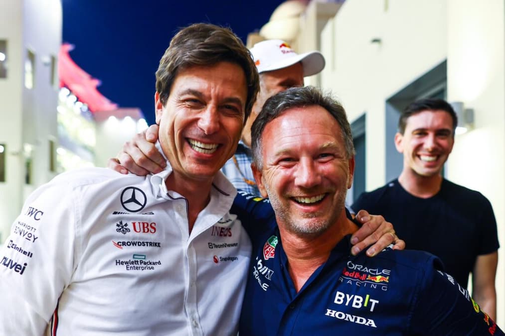 Christian Horner minimizou a declaração de Toto Wolff sobre o domínio da Red Bull (Foto: Getty Images)