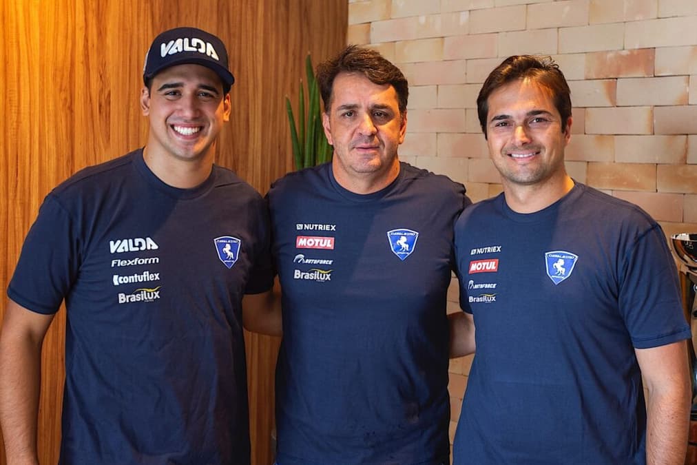 Nelson Piquet e Gaetano di Mauro formam dupla da Cavaleiro Sports em 2024 (Foto Bruno Terena/MS2)
