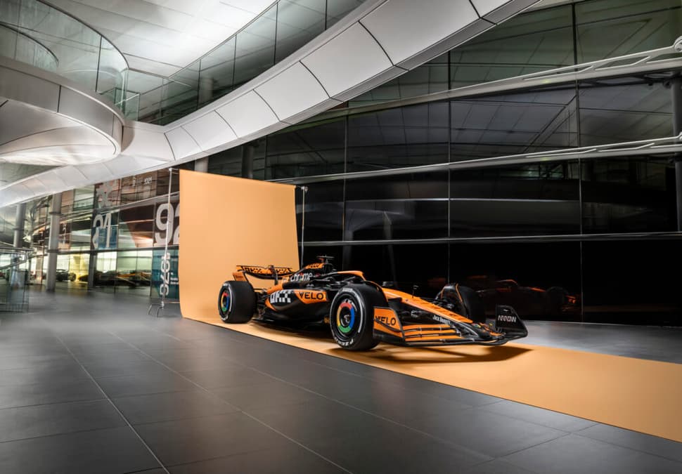 O MCL 38 da McLaren (Foto: McLaren)

