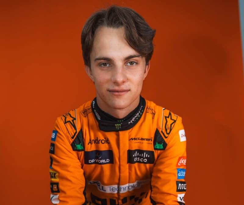 Oscar Piastri está mais experiente para 2024 (Foto: McLaren)