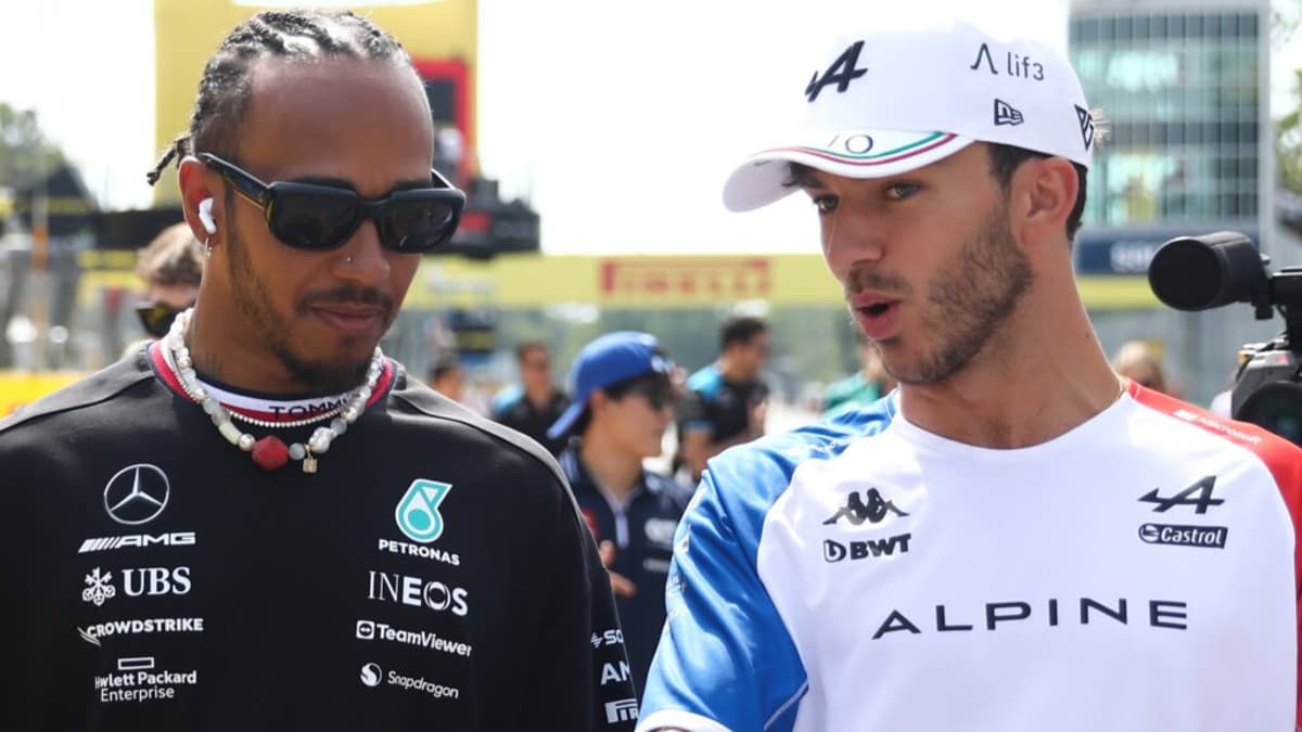 Gasly destacou importância de Hamilton para F1 (Foto: Reprodução/BBC)