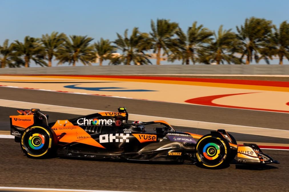 Norris não apostou em um fim de semana tranquilo para a McLaren na estreia do campeonato (Foto: Pirelli)