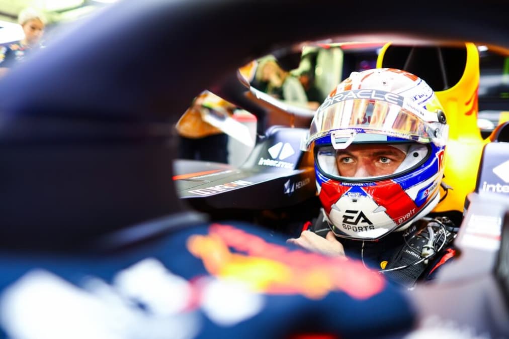 Max Verstappen vai largar na pole no Bahrein (Foto: Red Bull Content Pool)