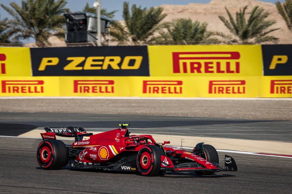 Carlos Sainz foi o mais rápido do TL3 no Bahrein (Foto: Ferrari)