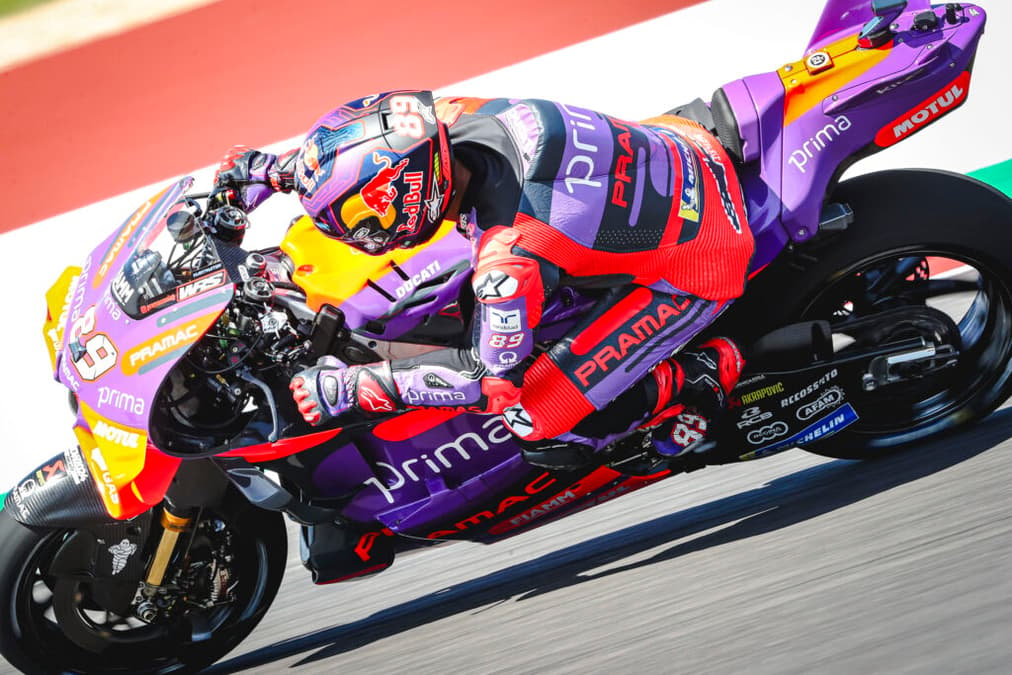 Jorge Martín foi o mais veloz do dia da MotoGP nos EUA (Foto: Red Bull Content Pool)