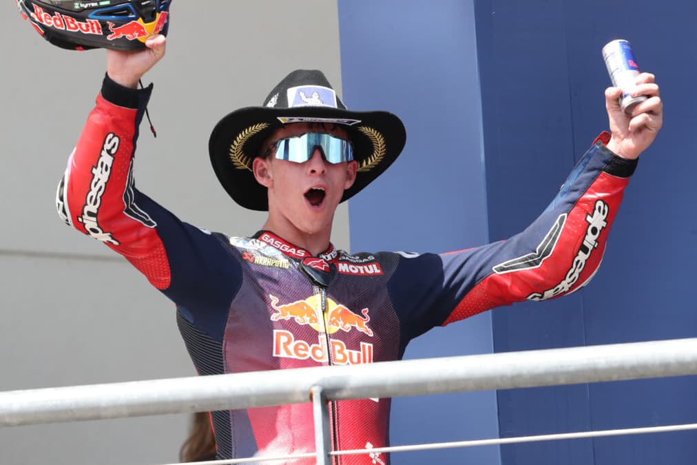 Pedro Acosta foi o segundo colocado no GP das Américas (Foto: Red Bull Content Pool)