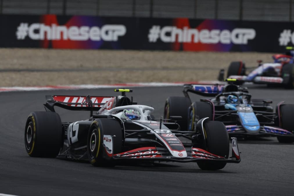Hülkenberg conquistou o quinto ponto da Haas na temporada 2024 da F1 (Foto: Haas F1 Team)