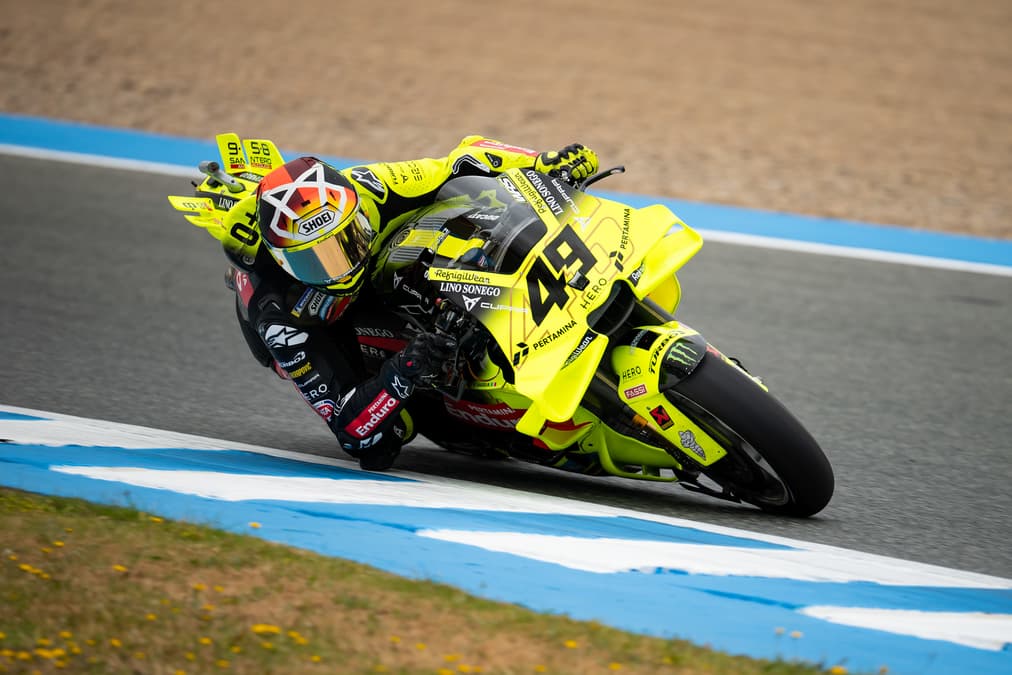 Di Giannantonio puxa 1-2 da VR46 no TL1 da MotoGP em Jerez