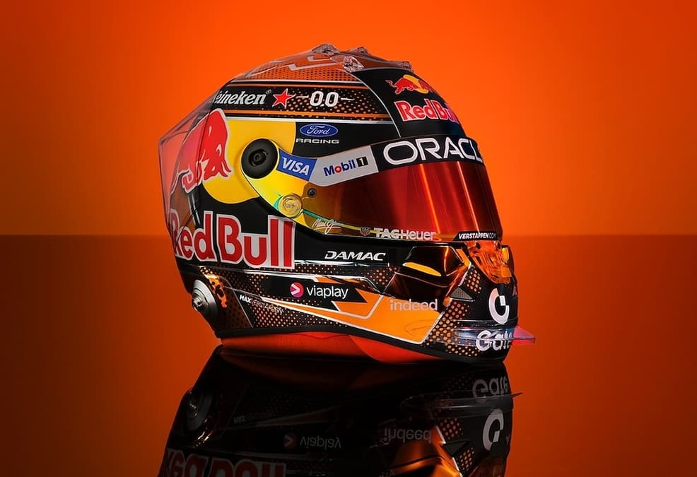 Verstappen revela capacete especial para corrida de casa da Red Bull na Áustria