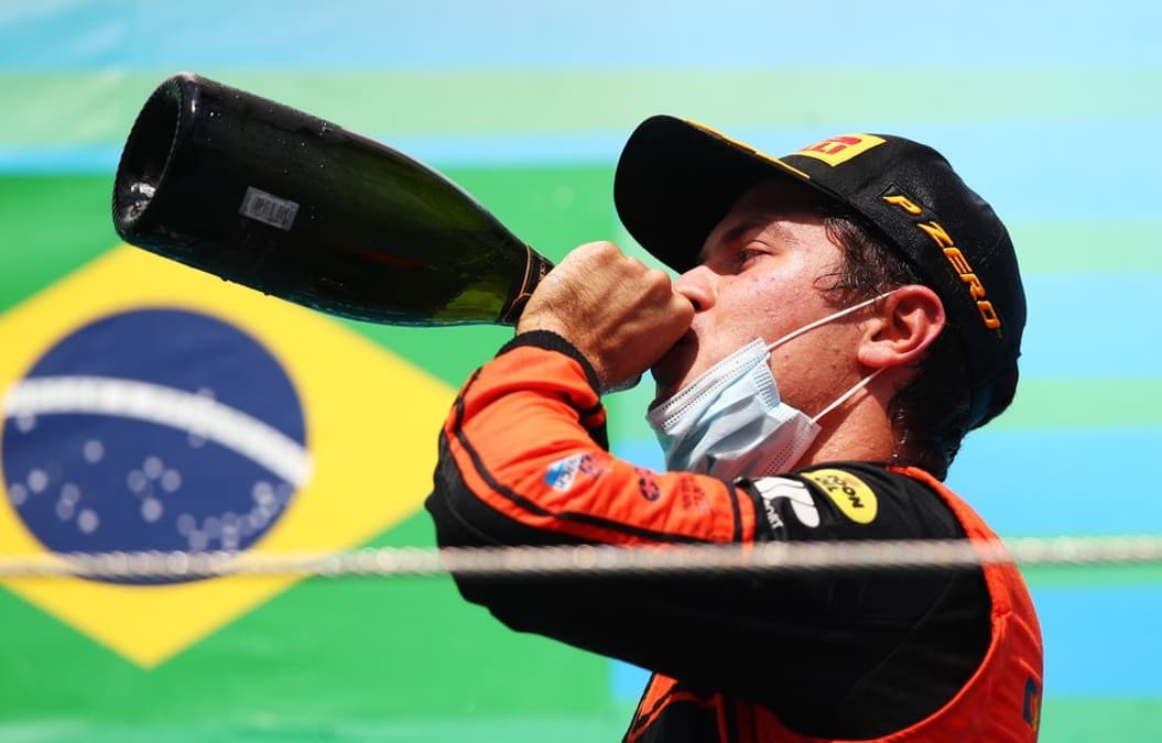 Câmara entra para lista de pilotos brasileiros vencedores na F2 com triunfo na Catalunha