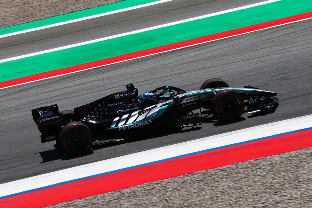 Russell mantém controle e respira com pole do GP da Catalunha ...